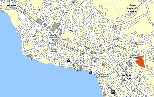 Plan d'acc&egrave;s